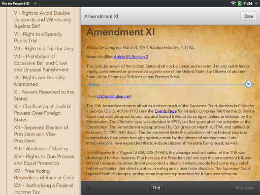 Notes on Constitutional amendments
