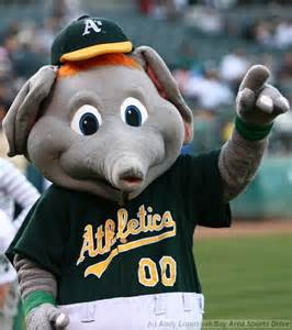 Oakland Athletics mascot